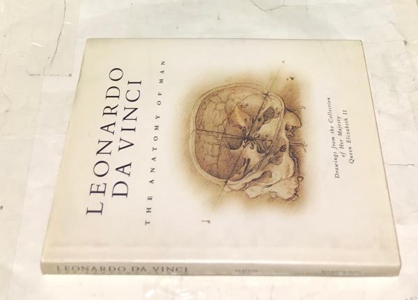 英文レオナルド・ダ・ヴィンチ 人体解剖図 イギリス王室コレクション