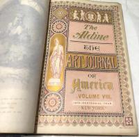 英文)アメリカのアート・ジャーナル誌 「アルディーン」 1876年号　The Aldine. The Art Journal of America. Volume VIII, Issues 1-12, 1876-1877