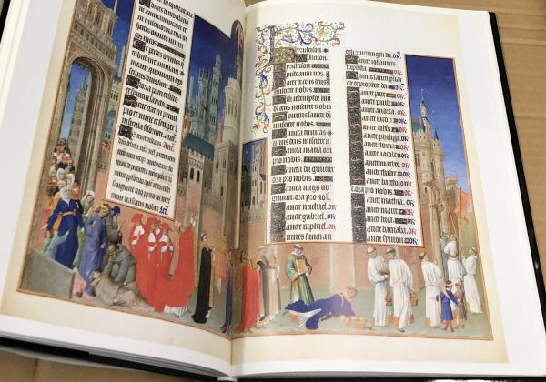 仏文)ベリー侯の豪華時祷書 Tres Riches Heures du Duc de Berry