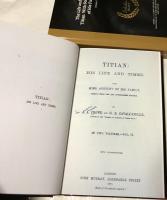 英文) ティツィアーノ(ティティアン)の生涯と時代  全2冊　The Life and Times of Titian. With Some Account of his Family , 2 Volumes set.