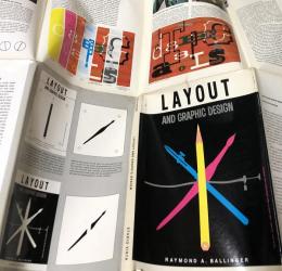 英文)バリンジャーのレイアウトとグラフィックデザイン　Layout and graphic design