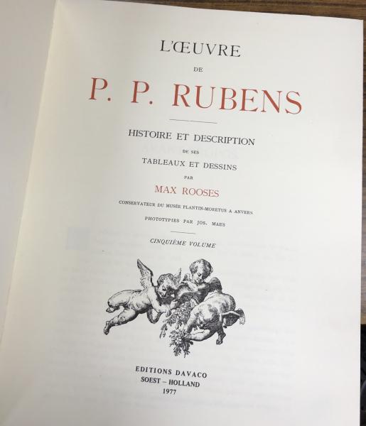 ルーベンス 画集 洋書 RUBENS ET SON TEMPS 本