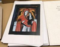 ガラス絵イコン画集   Romanian icons painted on glass