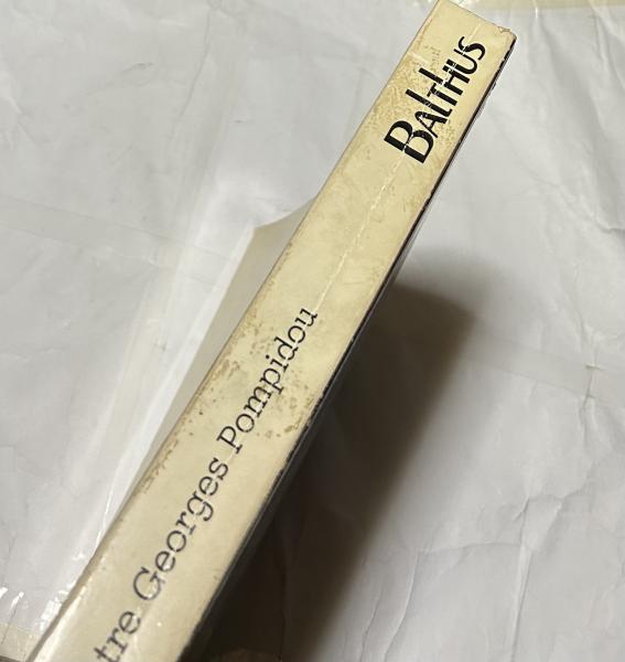 仏文)バルテュス展図録 Balthus: Centre Georges Pompidou