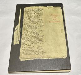 独文)ゴットフリート・ヴィルヘルム・ライプニッツの旅行記  Reise-Journal, 1687-1688.  Faksimiledruck Der Handschrift Xli, Faszikel 3, Im Besitze Der Niedersachsischen Landesbibliothek Hannover.