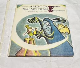 英文)絵本　ムソルグスキー 「はげ山の一夜」　M.P. Mussorgsky's A night on bare mountain（Fantasia pictorial）