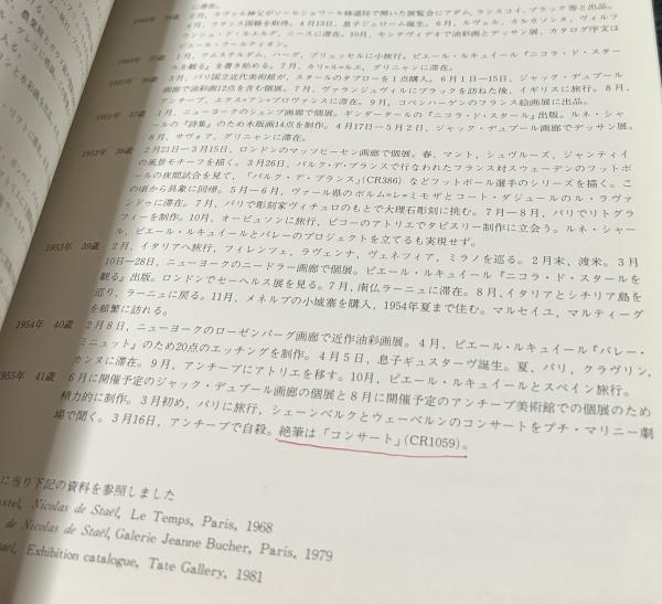 ニコラ・ド・スタール展 (1982年) |本 | 通販 | Amazon
