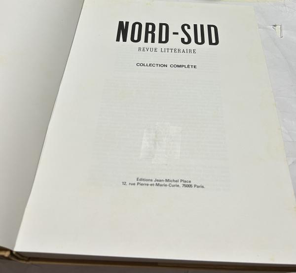 前衛文芸雑誌 Nord-Sud 南北 ピエール・ルヴェルディ/アンドレ