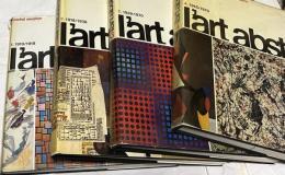 仏文)抽象美術大全　4冊一括　L'art abstrait. 4 Volumes (Vol. 1: 1910-1918 Origines et premiers maitres ＋ Vol. 2: 1918-1938 ＋ Vol. 3: 1939-1970 en Europe ＋ Vol. 4: 1945-1970. Amerique. Afrique. Asie. Oceanie. )