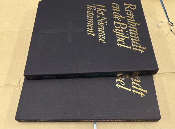 画集 レンブラント聖書 旧約篇・新約篇 全2冊 Rembrandt en de Bijble