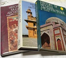英文)インド・ムガール朝の建築史　第1巻〜第3巻  3巻一括　History of Mughal architecture, Vol. 1 (no special title: The monuments of Babar and Humayun 1526-1555)＋Vol. 2 (Akbar (1556-1605 A.D.) : the age of personality architecture)＋Vol. 3 (The transitional phase of colour and design, Jehāngīr, 1605-1627 A.D.)