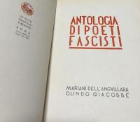 伊文)イタリア・ファシスト詩人・アンソロジー　Antologia di poeti fascisti