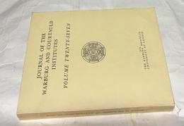 英文)ヴァールブルグ研究所紀要　第27号　Journal of the Warburg and Courtauld Institutes, Volume Twenty-seven (27)