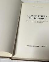 伊文)レオナルド・ダ・ヴィンチ全建築作品調査　L'architettura di Leonardo, Indagine e ipotesi su tutta l'opera di Leonardo architetto