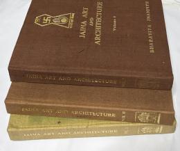 英文)ジャイナ教の美術と建築　全3冊　マハーヴィーラ生誕2.500年記念　Jaina art and architecture, Published on the Occasion of the 2500th Nirvana Anniversary of Tirthankara Mahavira, 3 volumes set.