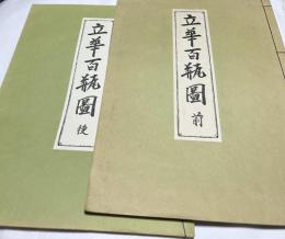 六角堂池坊并門弟 立花砂之物圖　前後2冊 (コピー本)