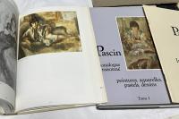 仏文）パスキン　カタログレゾネ　油絵・水彩画・パステル画・デッサン　第1巻＋第2巻　2冊とインデックスの3冊一括   Pascin Catalogue Raisonne peintures, aquarelles, pastels, dessins, Tome 1＋Tome 2