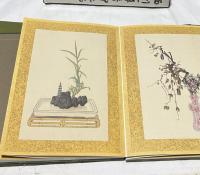 一草亭挿花帖