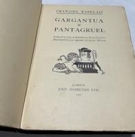 英文)ガルガンチュアとパンタグリュエル　Gargantua and Pantagruel. Prefaced by Life of Rabelais by Henri Clouzot. Illustrated by 525 vignettes by Joseph Hemard.