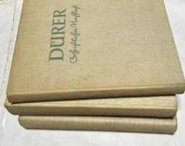 独文)アルブレヒト・デューラーネーデルラント旅日記  全3冊　Schriftlicher Nachlass. Band 1-3. 3 Bände.