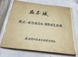 盛岡城 城址及ビ城郭建造物ノ調査測定絵図