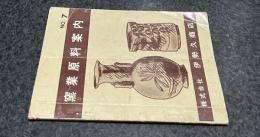 窯業原料案内　NO. 7