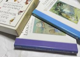 英文)『不思議の国のアリス』＋『鏡の国のアリス』 2冊一括　ボックスセット　Alice's adventures in Wonderland ＋Through the looking-glass : and what Alice found there , 2 volumes box set.