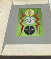 Woven pictures in commemoration of Japan world expo., 1970  太陽の塔  日本万国博覧会記念　西陣美術織物