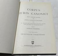 ラテン語)教会法大全　Corpus iuris canonici 2 
, Decretalium collectiones
