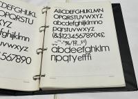MONSEN SUPER DISPLAY TYPES モンセン・スーパー・ディスプレイ欧文書体清刷集　第1巻のみ