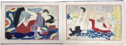 （肉筆彩色春画集）無題
