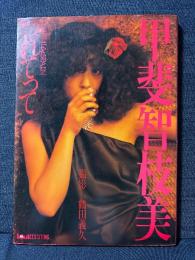 甲斐智枝美 写真集 つれてって ポスターあり