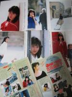 【切り抜き】吉田真里子75ページ ピンナップ3枚 付録シール1枚 カセットレーベル2枚 雑誌 アイドル