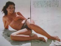 【切り抜き】麻生美紀5ページ 昭和　雑誌 モデル 水着