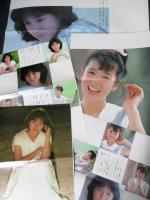 【切り抜き】西村知美約60ページ ピンナップ6枚 付録ポスター3枚 卓上カレンダー1部 昭和 雑誌 アイドル歌手