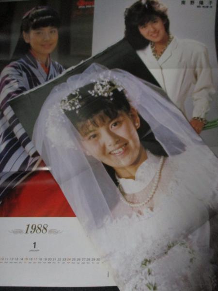 ポスター2枚 ピンナップ8枚】南野陽子 昭和 雑誌 アイドル 女優