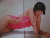 【切り抜き】速水陽子6ページ ピンナップ1枚 昭和 雑誌 歌手 1980年代
