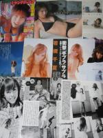 【切り抜き】若槻千夏」約40ページ ポスター1枚 付録DVD1枚 雑誌 タレント グラビアアイドル