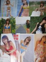 【切り抜き】若槻千夏」約40ページ ポスター1枚 付録DVD1枚 雑誌 タレント グラビアアイドル