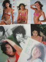 【切り抜き】川島なお美約70ページ ピンナップ3枚 ポスター1枚 昭和 雑誌 女優
