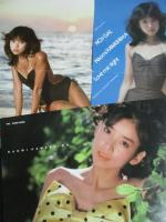 【切り抜き】川島なお美約70ページ ピンナップ3枚 ポスター1枚 昭和 雑誌 女優
