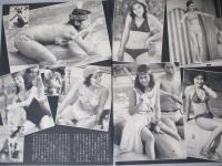 【切り抜き】オールスター寒中水泳大会4ページ 昭和 雑誌 グラビア ピンクレディー  浅野ゆう子 シェリー あべ静江 麻生よう子 小川順子 他 