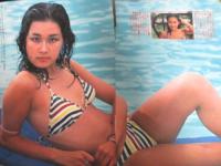 【切り抜き】円浄順子3ページ 昭和 雑誌 女優 水着