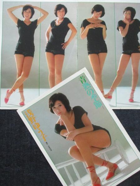 切り抜き】浅野ゆう子17p ピンナップ2枚 昭和 女優 当時物 / 古本