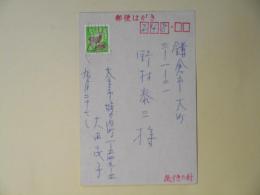 大西民子葉書（野村泰三宛）