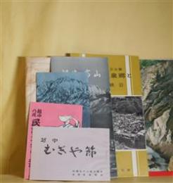 富山市観光パンフレット6冊（「TOYAMA」「中部山岳国立公園・宇奈月温泉郷と黒部峡谷」「観光富山」「富山だより……」「越中むぎや節」「越中八尾　民謡おわらの栞」）