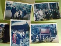 獅子文六写真（昭和42年夏。署名入り）　1枚