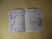 （カフェ・レビュー・プログラム）THE Carillon HOTEL, LOU WALTERS, Folies Francaise Caf? Le Can Can, PROGRAMME
