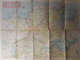 帝国府県地図　福岡県
