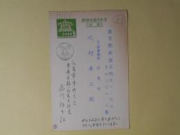 品川弥千江（東奥日報弘前支社長）葉書（三友社・北村卓三宛）